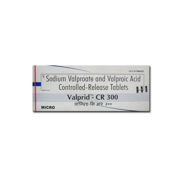 Valprid 300 Tablet CR 10s