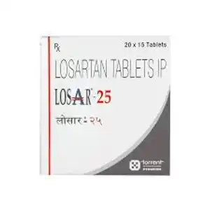 Losar 25mg Tablet 15s