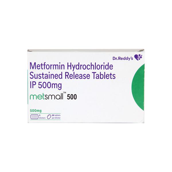 Metsmall 500mg Tablet SR 28s