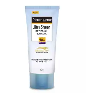 Neutrogena Ultra Sheer Dry Touch Sunblock Sunscreen SPF 50+ PA+++ Lotion 80gm