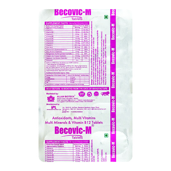 Becovic M Tablet 10s