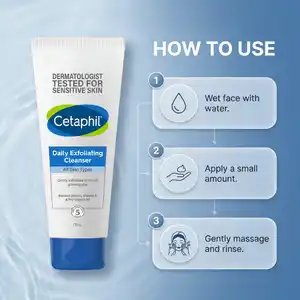 Cetaphil Daily Exfoliating Cleanser 178ml – ingredients and composition
