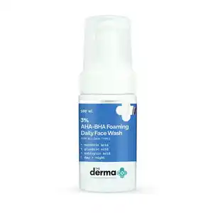 The Derma Co 3% Aha Bha Foaming Face Wash 100ml