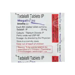Megalis 20mg Tablet 4s