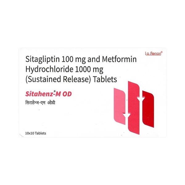 Sitahenz M OD 1000mg/100mg Tablet 10s