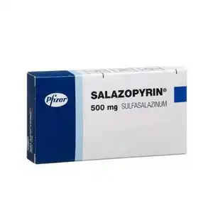 Salazopyrin 500mg Tablet