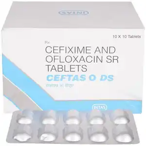 सीईएफटीएएस ओ डीएस 400mg/400mg टैबलेट 10s