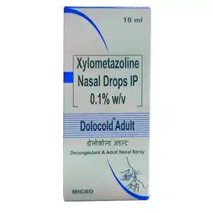 Dolocold 0.1%w/v Nasal Drop Adult 10ml