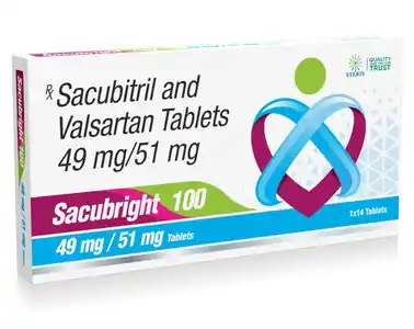 Sacubright 100mg Tablet 14s