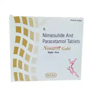 Nimucet Gold 100mg/325mg Tablet