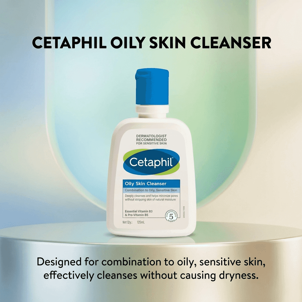 Cetaphil Oily Skin Cleanser 125ml – results and how to use