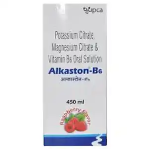 Alkaston B6 Raspberry Flavour Syrup 450ml