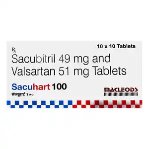Sacuhart 100 Tablet 10s