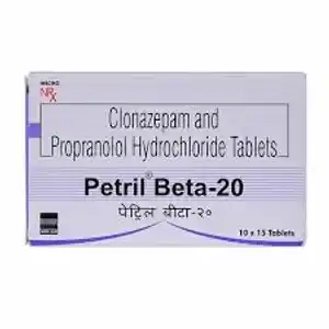 Petril Beta 20mg Tablet 15s