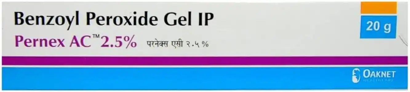 Pernex AC 2.5%w/w Gel 20gm