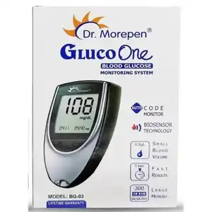 Dr Morepen Gluco One Bg 03 Meter  Without Strips 1S