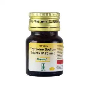 Thyroup 25mcg Tablet 120s