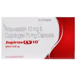 जुपिरोस सीवी 10mg/75mg कैप्सूल 10s के बा