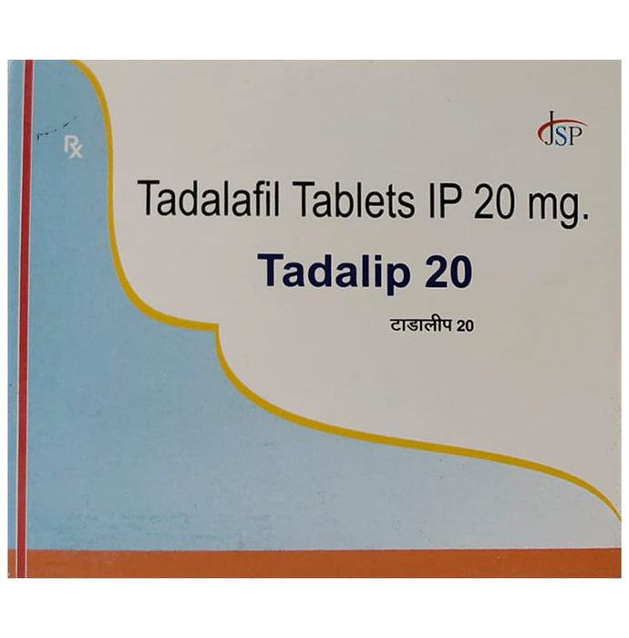 Tadalip 20mg گولیاں
