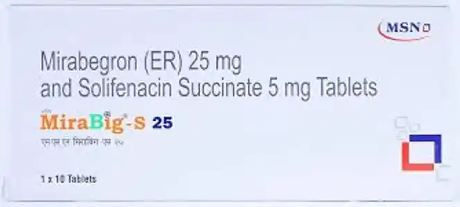 Mirabig S 25mg Tablet ER 10s