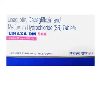 Linaxa DM 500 Tablet 10s