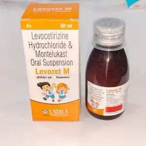 लेवोज़ेट एम 2.5mg/4mg सिरप 60ml