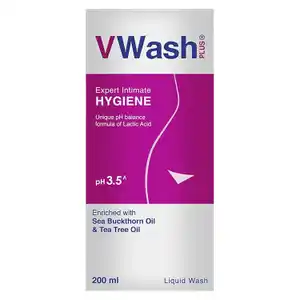VWash Plus Expert Intimate Hygiene Liquid 200ml