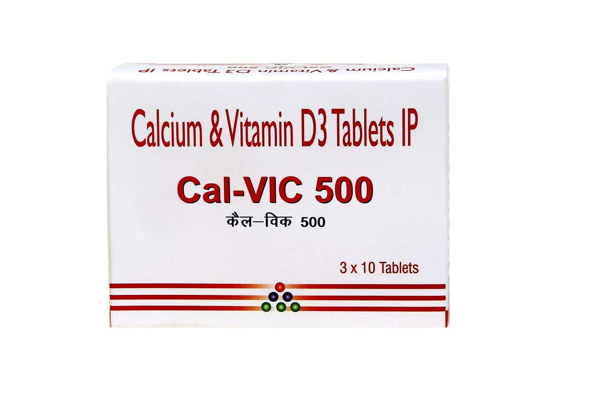Cal Vic 500mg Tablet 10s