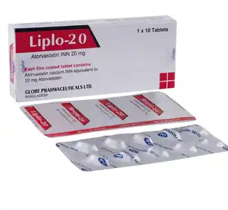 लिप्लो 20mg टैबलेट 10s