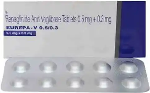 Eurepa V 0.5mg/0.3mgTablet 10s