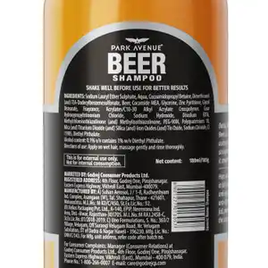 Park Avenue Beer Anti Dandruff Shampoo 180ml