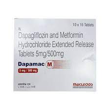 Dapamac M 5mg/500mg Tablet ER 15s