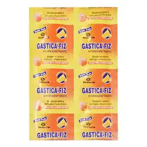 Gastica Fiz Effervescent Tablet Orange 6s