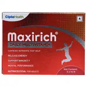 Maxirich Soft Gelatin Capsule 10s