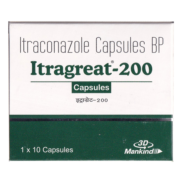 Itragreat 200mg Capsule 10s