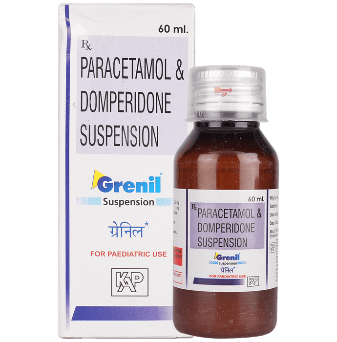 Grenil 5mg/250mg Suspension 60ml