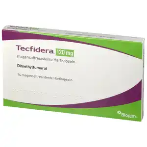 Tecfidera 120mg Capsule 14s