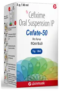 Cefate 50mg Oral Suspension 30ml