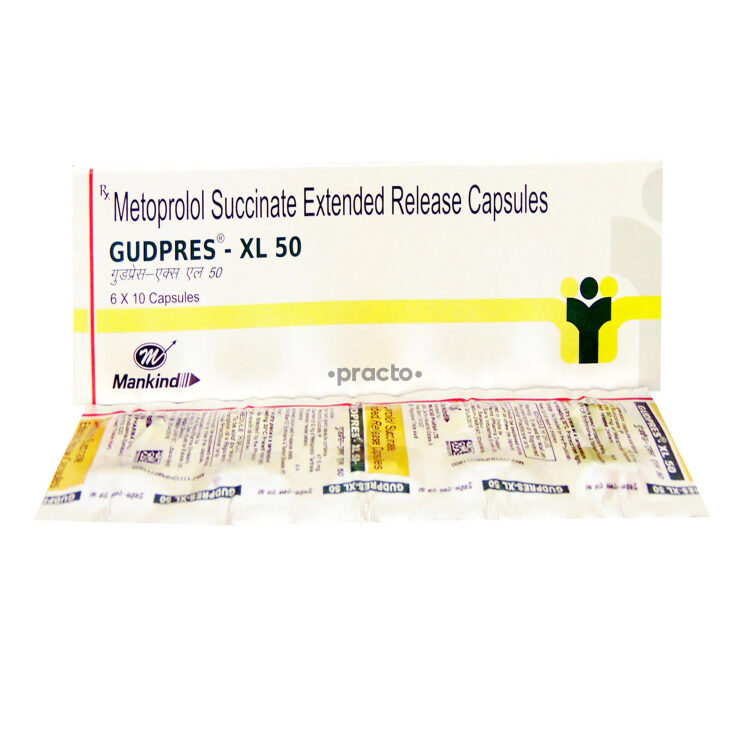 Gudpres-XL 50 Capsule 10s