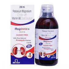 Magstone B6 ral Solution Pineapple Sugar Free 200ml