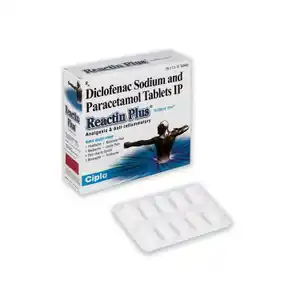 Reactine Plus 50mg/325mg Tablet Red 10s