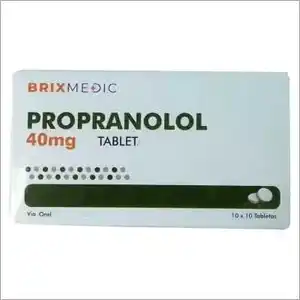 Propranolol 40mg Tablet 10s