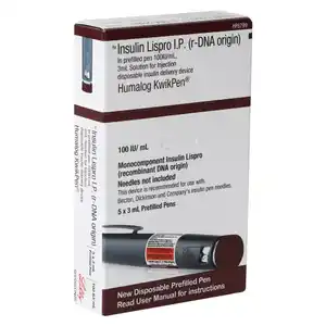 Humalog 100IU/ml Kwikpen 3ml