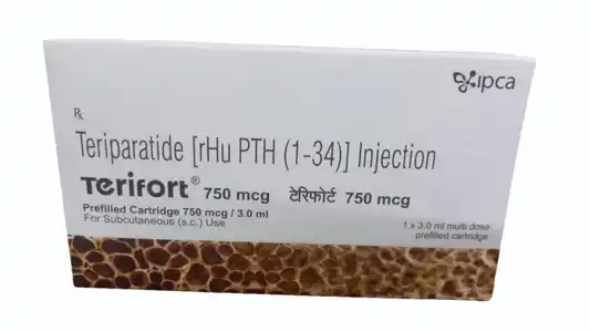 Terifort 750mcg Solution for Injection 3ml