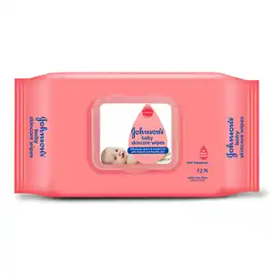 Johnsons Baby Skincare Wipes 2X72s