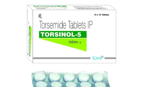ٹورسنول 5mg ٹیبلٹ 10s