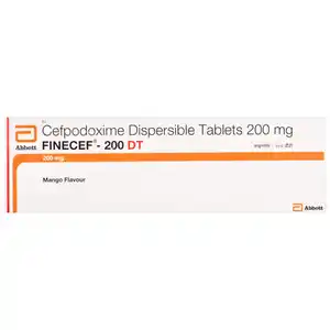 फाइन्सैफ 200mg टैबलेट डीटी