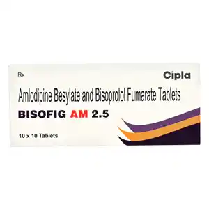 Bisofig AM 2.5mg/5mg Tablet 10s