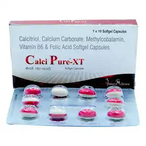 Calci pure Xt Softgel Capsule 10s