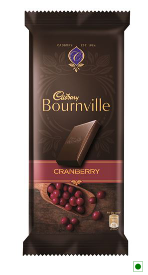 Cadbury Bournville cranberry Premium Chocolate 80gm